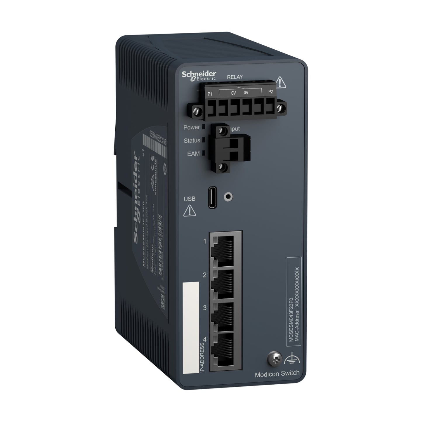 Schneider Electric MCSESM043F23F0 MCCB|3P 40A|23kA Arc-Free|IEC 60947-2 Thermal Magnetic Protection